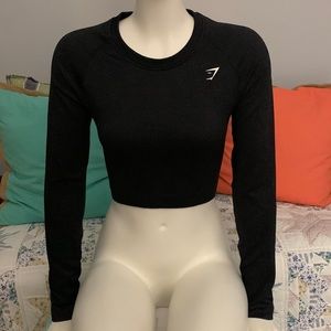 GYMSHARK cropped top, Medium